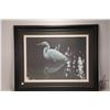 Image 2 : Robert Bateman, framed limited edition print titled "Mangrove Shadow-Egret", 1019/1250, pencil signe