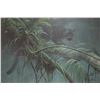 Image 1 : Robert Bateman, framed limited edition print titled "Shadow of the Rainforest- Black Jaguar", C.E. 3