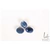 Image 1 : Three oval mixed cut loose natural Madagascar sapphires, 10. 46 cts total weight with certificate pr