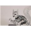 Image 2 : Swarovski crystal "The Squirrel" no. 208433, 2 1/4" in height. Includes original box with artist sig