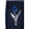 Image 2 : Four Swarovski crystal collectible tulips, each 3 1/2" in length plus two sets of 9 mini tulips and 