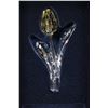 Image 3 : Four Swarovski crystal collectible tulips, each 3 1/2" in length plus two sets of 9 mini tulips and 