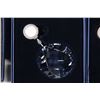 Image 5 : Three Swarovski crystal window ornaments and a window ornament hanging frame