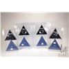 Image 1 : Four new in package Swarovski crystal Christmas ornaments including two 2012 and two 2013
