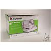 Image 1 : Kitchner 7 1/2" meat slicer, appears new in box
