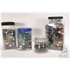 Image 1 : Large selection of vintage glass marbles