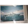 Image 2 : Bo Hermanson, two unframed limited edition prints including "HMCS Vancouver" 30/331 and " Pacific Re