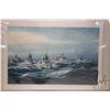 Image 3 : Bo Hermanson, two unframed limited edition prints including "HMCS Vancouver" 30/331 and " Pacific Re