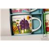 Image 2 : Seven Starbucks coffee mugs Disney Parks "You Are Here" collection featuring Orlean Square with purp