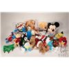 Image 1 : Selection of teddy bears and stuffies including Disney, Ty Beanie Buddy, Angry Birds etc.