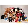 Image 1 : Selection of bears and stuffed toys including Hudson's Bay Olympics, Disney Mickey, Minnie X 2 plus 