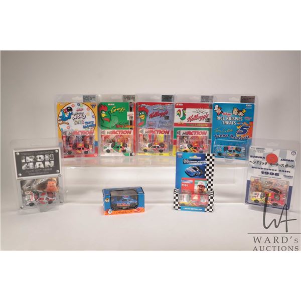 Nine Terry Labonte limited edition Action 1: 64 scale die cast cars, 1994-1999, various themes inclu