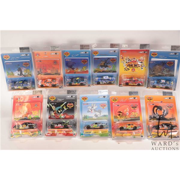 Eleven assorted limited edition Action 1: 64 scale Monte Carlo 400 Rematch collectible cars includin