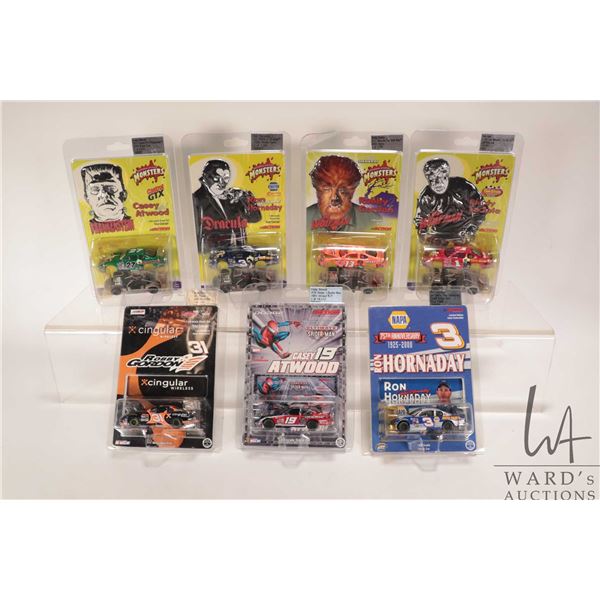 Seven assorted limited edition Action 1: 64 scale Action collectible cars including four Monster the