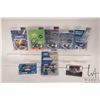 Image 1 : Eight 1: 64 scale die cast collectible cars including Jimmy Johnson 2001-2005 and Jerry Nadeau 2000