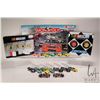Image 1 : Selection of Nascar collectibles including Nascar Collector's Edition Monopoly, Texas Hold' Em poker