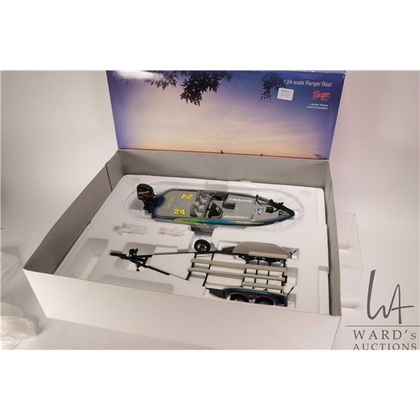 Action 1: 24 scale Castaway limited edition Ranger boat and trailer