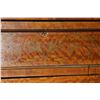 Image 28 : Antique Louis XVI walnut cylinder desk with extensive decorative inlay, leather top pull out writing