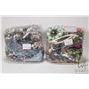 Image 1 : Two bags of costume jewellery for upcycling and jewellery design