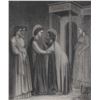 Image 1 : Timothy Cole framed etched print " The Visitation of Mary to Elizabeth" based on a fresco by Giotto,
