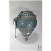 Image 1 : Vintage Moroccan glass and metal hanging lantern