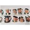 Image 5 : Twelve Royal Doulton small character jugs including Neptune, Apothecary from the Williamburg Collect