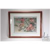 Image 2 : Robert Bateman, framed limited edition print titled ' Cardinal With Wild Apples", pencil signed by a