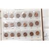 Image 6 : Canadian penny album including pennies from 1920 to 2001