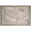 Image 1 : Lea Vivot, framed sculpture in bas relief, possibly titled "Tenderness of Youth", overall dimensions