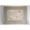 Image 2 : Lea Vivot, framed sculpture in bas relief, possibly titled "Tenderness of Youth", overall dimensions