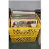 Image 1 : Box of vintage LP's including AC/DC/ Kenny Loggins, Joe Gibson, Disco genre etc. approximately 50 co