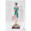 Image 1 : Guiseppe Armani flapper figurine, 13 1/2" in height