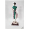 Image 4 : Guiseppe Armani flapper figurine, 13 1/2" in height