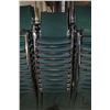 Image 1 : Ten stacking arm chairs