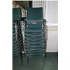 Image 1 : Ten stacking arm chairs
