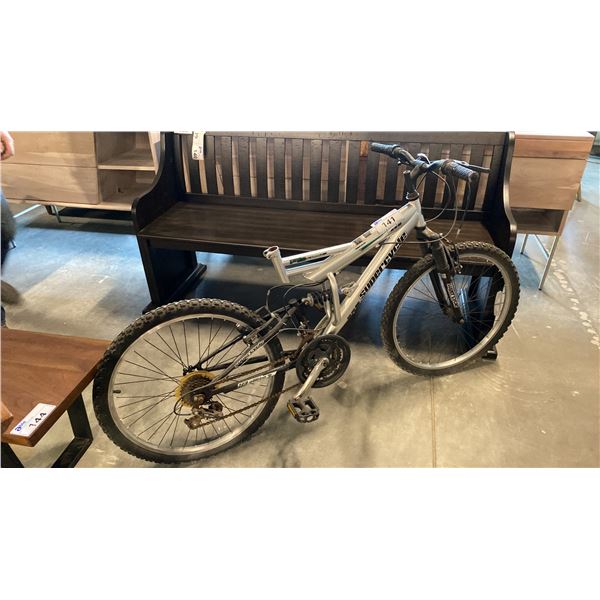 SUPERCYCLE FULL SUSPENSION 18 SPEED MOUNTAIN BIKE *NEEDS SEAT*