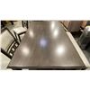 Image 5 : GREY DINING TABLE 36" X 60" WITH 2 CHAIRS & BENCH SEAT