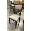 Image 4 : GREY DINING TABLE 36" X 60" WITH 2 CHAIRS & BENCH SEAT