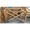 Image 1 : WOOD BASE FOR HALL/CONSOLE TABLE *BASE ONLY*