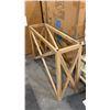Image 2 : WOOD BASE FOR HALL/CONSOLE TABLE *BASE ONLY*