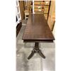 Image 3 : ESPRESSO CONSOLE TABLE APPROX 48" X 18"