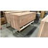 Image 2 : WASHED SOLID ACACIA 2 SINK VANITY  WITH 4 DRAWERS & BOTTOM TOWEL SHELF APPROX 48"X 20"