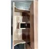 Image 3 : WASHED SOLID ACACIA 2 SINK VANITY  WITH 4 DRAWERS & BOTTOM TOWEL SHELF APPROX 48"X 20"