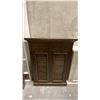 Image 1 : SOLID WOOD ESPRESSO CABINET 2 DRAWER, 2 DOOR APPROX 36"W X 16"D X 48"H