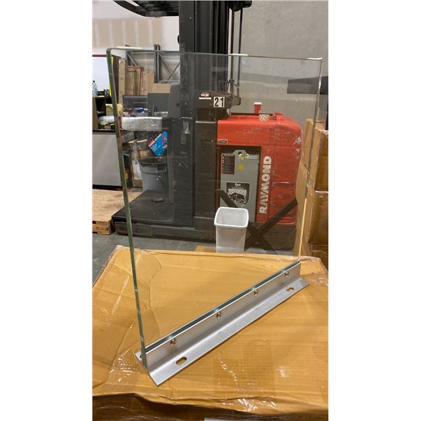 2CM TEMPERED GLASS DINING TABLE LEGS *2 PER BOX*