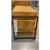 Image 2 : ANGLED BLACK IRON DINING TABLE LEGS *2 PER BOX*
