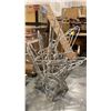 Image 1 : STACK OF BLACK METAL CHAIR FRAMES