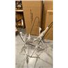 Image 3 : STACK OF BLACK METAL CHAIR FRAMES