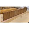 Image 3 : 6 HANGER SOLID ACACIA WALL MOUNT COAT RACK WITH MAGNETIC CLASPS APPROX 23"L