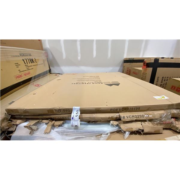 10MM THICK APPROX 54"ROUND TEMPERED GLASS TABLE TOP